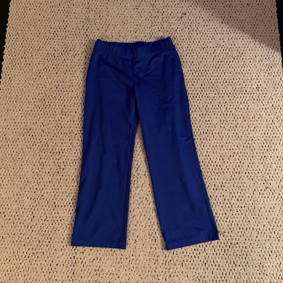 Nylon cheer warm up pants. Size: medium never worn - Picture 1 of 2